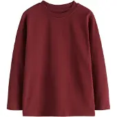 Next Camiseta rojo oscuro