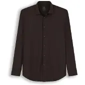 Boggi Milano Camisa marrón oscuro