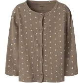 Name it Cárdigan 'NMFLONA' taupe / offwhite