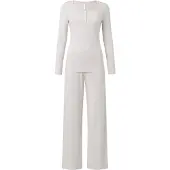 Hunkemoller Pijama greige / blanco