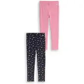 Tom Tailor Leggings navy / lila claro / rosa / rojo