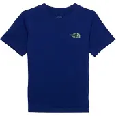 The North Face - Kid's Teen Boy Outdoor Regular S/S Tee - Camiseta de manga corta size XS, azul