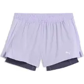 Puma Pantalón deportivo 'VELOCITY 3' azul noche / lila pastel