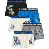 Next Calzoncillo 'Hot Wheels' crema / azul / piedra / negro