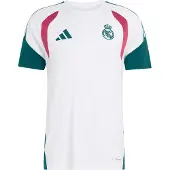 Adidas Camiseta funcional 'REAL EU TR' azul cian / frambuesa / blanco