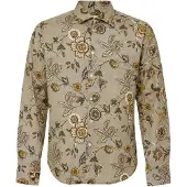 Manuel Ritz Camisa beige oscuro