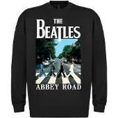 The Beatles Sudadera 'Beatles Abbey Road Sweatshirt Sweatshirt' negro