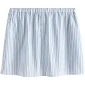 Next Falda azul claro / chocolate / blanco