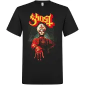 Ghost Camiseta 'Papa Worship T-Shirt' negro