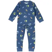 Chicco Pijama azul claro / azul moteado / umbra / manzana