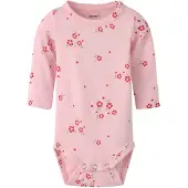 Name it Pijama entero/body 'NBFNALLINA' verde claro / rosé / rojo cereza
