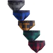 Next Braga azul / gris / pino / naranja neón / rojo oscuro