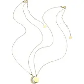 Hey Happiness Cadena 'Connected Sun & Moon' oro