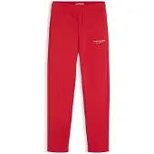 Tommy Hilfiger Pantalón 'ESSENTIAL' rojo