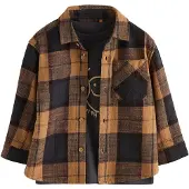 Next Camiseta marrón / marrón oscuro / gris