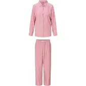 Lingadore Pijama rosa / blanco