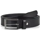 Howard London Cinturón 'Leather Belt Matthew Black' negro