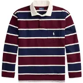 Ralph Lauren Camiseta navy / rojo vino / blanco