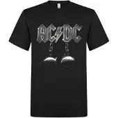 AC/DC Camiseta 'Family Jewels T-Shirt' negro