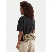 Tommy Hilfiger Bolso de hombro caqui / negro