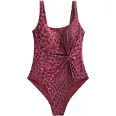Next Bañador moldeador cyclam / baya / melón