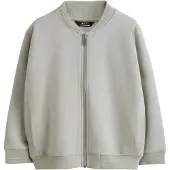 Next Sudadera con cremallera gris