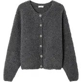 American vintage Cárdigan 'Zolly' gris oscuro