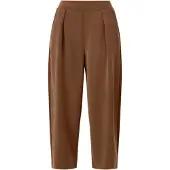 Rich & royal Pantalón de pinzas marrón