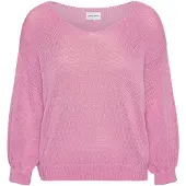 Americandreams Jersey talla grande 'Milana Cotton' rosa