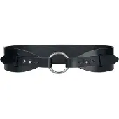 Haute Cuir Cinturón 'Haela' negro
