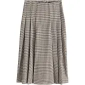 Next Falda beige / negro / blanco