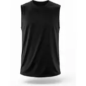 PANTONECLO Camiseta 'Men’s Gym Vest' negro