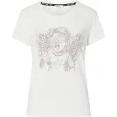 Liu Jo Camiseta gris claro / blanco