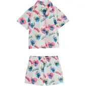 Next Pijama ecru / azul claro / verde claro / rosa