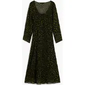 Desigual Vestido verde / negro