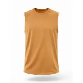 PANTONECLO Camiseta 'Men’s Gym Vest' amarillo moteado