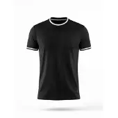 PANTONECLO Camiseta funcional 'Men's Gym Short Sleeve T-Shirt' negro