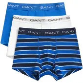 Gant Calzoncillo boxer azul / negro / blanco