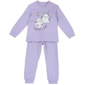 Chicco Pijama lila / naranja / negro / blanco