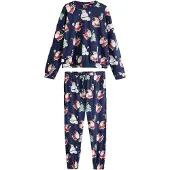 Next Pijama navy / granadina / negro / blanco