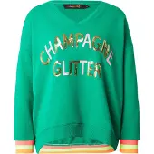 Miss Goodlife Sudadera 'Champagne Glitter' oro / verde / verde neón / rosa