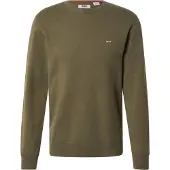 Levi's para hombre. A7207-0049 Jersey Lightweight verde (S), Casual, Algodón, Manga larga, outlet 2026.