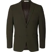 Selected Chaqueta saco marrón