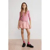 Desigual , Vestido combinado punto, NiñOs, Algodon, Rojo, 3/4