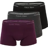 Calvin Klein Underwear Calzoncillo boxer grafito / cyclam / negro
