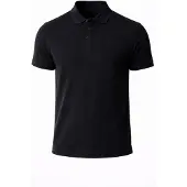 PANTONECLO Camiseta 'Men’s Polo Shirt' negro