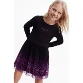 Desigual , Vestido Asimétrico Estampado, NiñOs, Negro, 11/12