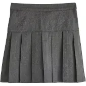 Next Falda gris moteado