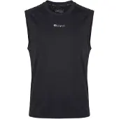 Champion Camiseta funcional negro / blanco