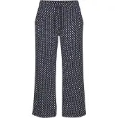 s.Oliver Pantalón de pijama beige / navy / blanco